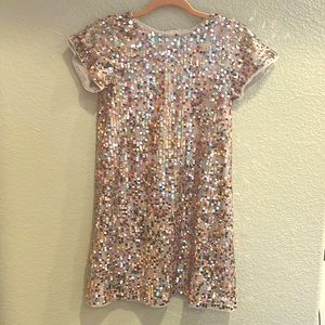 sequined gap formal kids dress